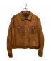 RRL（ダブルアールエル）の古着「LEATHER RANCH JEAN JACKET」｜ブラウン