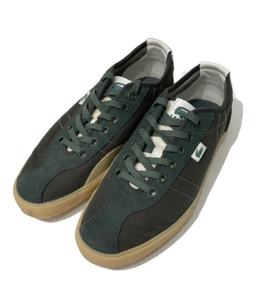 LACOSTE（ラコステ）LACOSTE (ラコステ) ローカットスニーカー オリーブ サイズ:8.5の古着・服飾アイテム