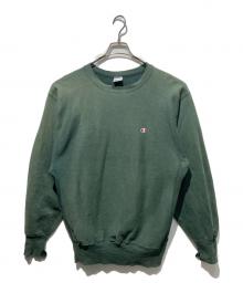Champion（チャンピオン）の古着「リバースウィーブスウェット」｜グリーン