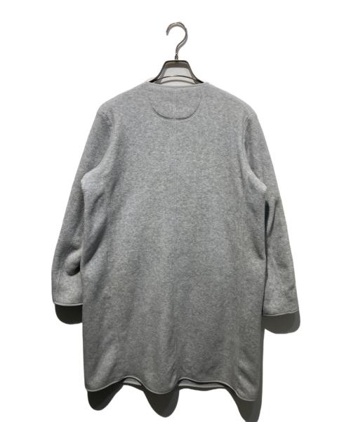 DANTON（ダントン）DANTON (ダントン) フリースカラーレスコート グレー サイズ:36の古着・服飾アイテム