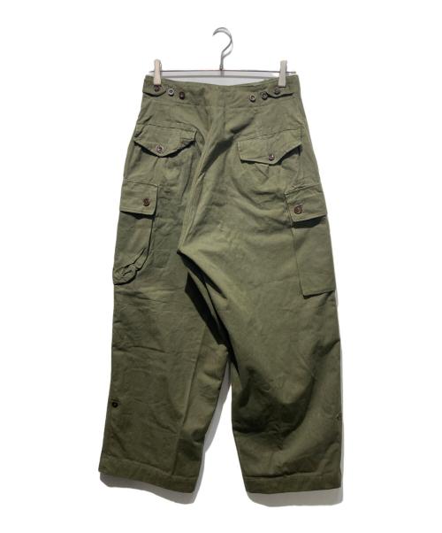 USED（ユーズド）USED (ユーズド) ダブルフェイスカーゴパンツ カーキ サイズ:86×80の古着・服飾アイテム