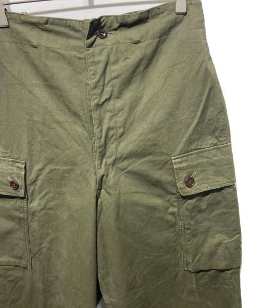 USED（ユーズド）USED (ユーズド) ダブルフェイスカーゴパンツ カーキ サイズ:86×80の古着・服飾アイテム