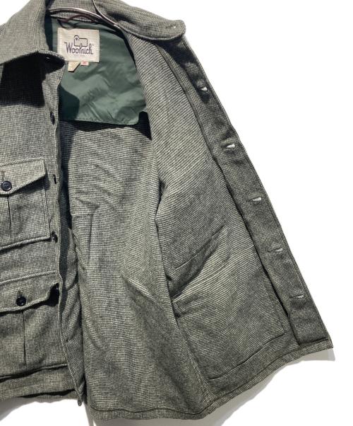 WOOLRICH（ウールリッチ）WOOLRICH (ウールリッチ) ウールシャツジャケット グレー サイズ:Ｍの古着・服飾アイテム