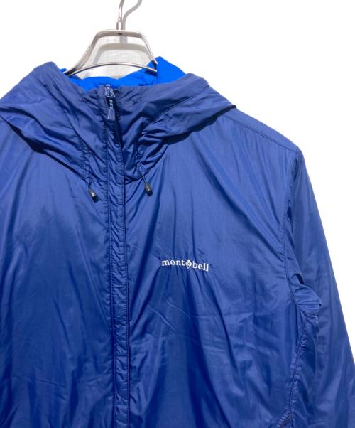 mont-bell（モンベル）mont-bell (モンベル) サーマランドパーカ ネイビー×ブルー サイズ:Ｍの古着・服飾アイテム