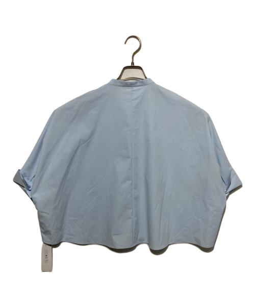 icB（アイシービー）icB (アイシービー) ヴィンテージスパンブロード バンドカラーシャツ スカイブルー サイズ:4 未使用品の古着・服飾アイテム