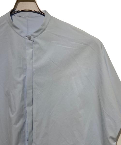 icB（アイシービー）icB (アイシービー) ヴィンテージスパンブロード バンドカラーシャツ スカイブルー サイズ:4 未使用品の古着・服飾アイテム