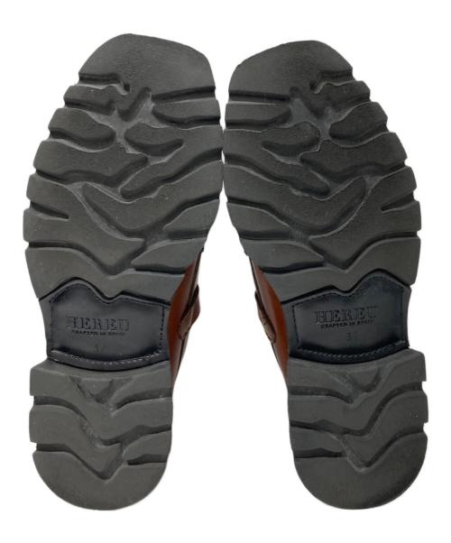 HEREU（ヘリュー）HEREU (ヘリュー) SOLLER SPORT ローファー ブラウン サイズ:37の古着・服飾アイテム