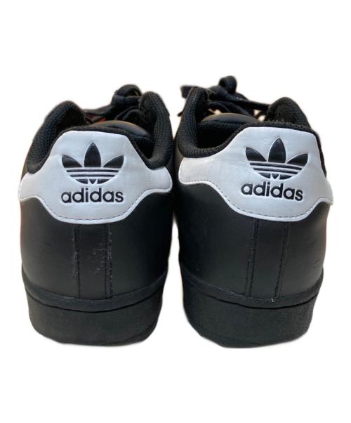 adidas（アディダス）adidas (アディダス) SUPERSTAR ローカットスニーカー ブラック サイズ:26.5の古着・服飾アイテム