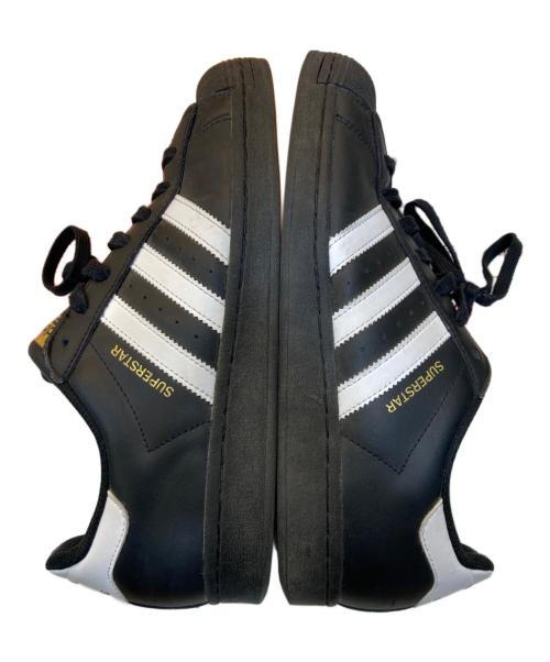 adidas（アディダス）adidas (アディダス) SUPERSTAR ローカットスニーカー ブラック サイズ:26.5の古着・服飾アイテム