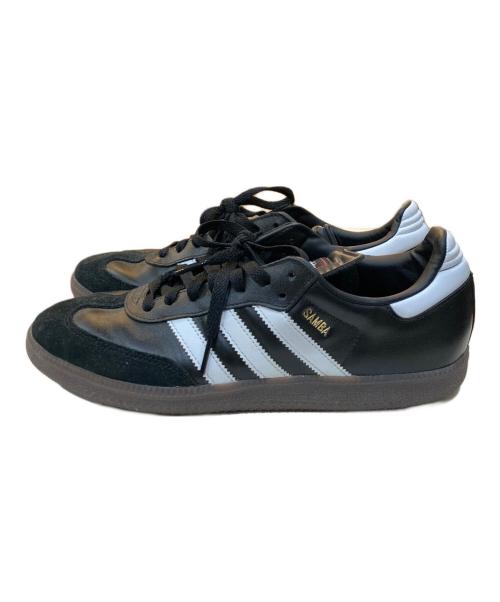 adidas（アディダス）adidas (アディダス) SAMBA ローカットスニーカー ブラック サイズ:27の古着・服飾アイテム