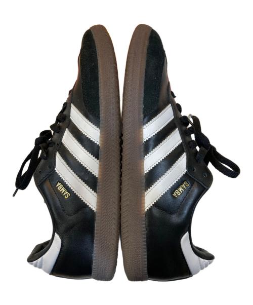 adidas（アディダス）adidas (アディダス) SAMBA ローカットスニーカー ブラック サイズ:27の古着・服飾アイテム