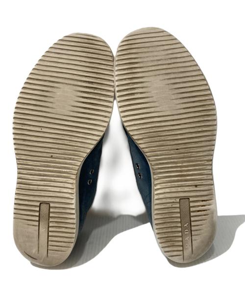 PRADA SPORTS（プラダスポーツ）PRADA SPORTS (プラダスポーツ) ローカットスニーカー ブルー サイズ:7の古着・服飾アイテム