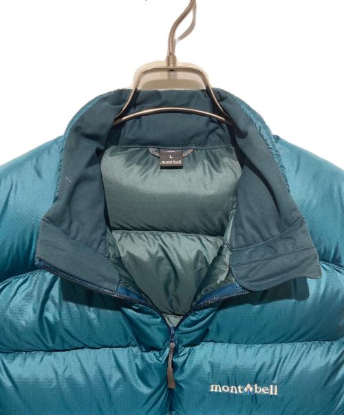 mont-bell（モンベル）mont-bell (モンベル) ライトアルパインダウン ベスト ブルー サイズ:Ｌの古着・服飾アイテム