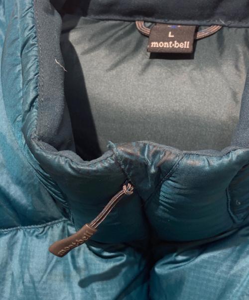 mont-bell（モンベル）mont-bell (モンベル) ライトアルパインダウン ベスト ブルー サイズ:Ｌの古着・服飾アイテム