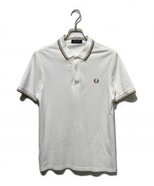FRED PERRY（フレッドペリー）の古着「ポロシャツ」｜ホワイト