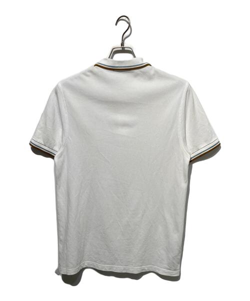 FRED PERRY（フレッドペリー）FRED PERRY (フレッドペリー) ポロシャツ ホワイト サイズ:Mの古着・服飾アイテム