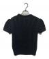 POLO RALPH LAUREN (ポロ・ラルフローレン) 半袖ラメケーブルニット ブラック サイズ:S：8000円