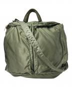 PORTERポーター）の古着「2WAY HELMET BAG」｜オリーブ