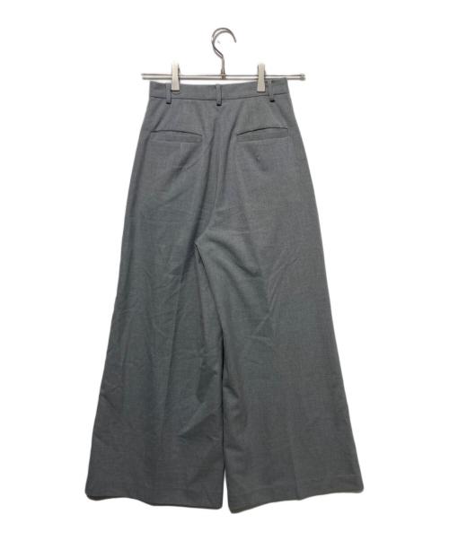 Snidel（スナイデル）Snidel (スナイデル) ペプラムベアトップ&パンツセット グレーの古着・服飾アイテム