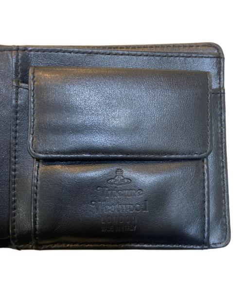 Vivienne Westwood（ヴィヴィアンウエストウッド）Vivienne Westwood (ヴィヴィアンウエストウッド) 折り財布 ブラックの古着・服飾アイテム
