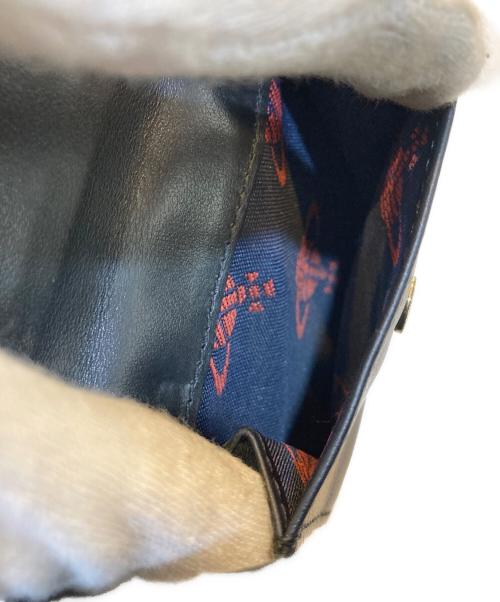 Vivienne Westwood（ヴィヴィアンウエストウッド）Vivienne Westwood (ヴィヴィアンウエストウッド) 折り財布 ブラックの古着・服飾アイテム