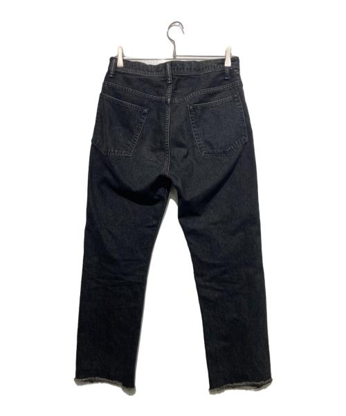 ANCELLM（アンセルム）ANCELLM (アンセルム) BLACK STRAIGHT 5P DENIM PANTS デニムパンツ ブラック サイズ:1の古着・服飾アイテム