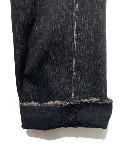 ANCELLM（アンセルム）ANCELLM (アンセルム) BLACK STRAIGHT 5P DENIM PANTS デニムパンツ ブラック サイズ:1の古着・服飾アイテム