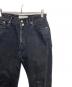中古・古着 ANCELLM (アンセルム) BLACK STRAIGHT 5P DENIM PANTS デニムパンツ ブラック サイズ:1：15000円