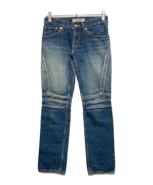 JUNYA WATANABE COMME des GARCONS（ジュンヤワタナベ コムデギャルソン）JUNYA WATANABE COMME des GARCONS ((ジュンヤワタナベ コムデギャルソン) オールド バイカ－デニムパンツ インディゴ サイズ:Ｓの古着・服飾アイテム