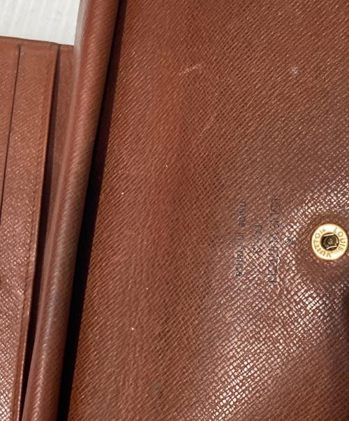 LOUIS VUITTON（ルイ ヴィトン）LOUIS VUITTON (ルイ ヴィトン) ポルトトレゾール・インターナショナル 長財布 ブラウンの古着・服飾アイテム