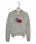 POLO JEANS CO.（ポロジーンズカンパニー）の古着「星条旗 コットンニット」｜グレー