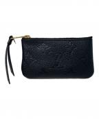 LOUIS VUITTONルイ ヴィトン）の古着「ポシェット・クレ カードキーケース」｜ブラック