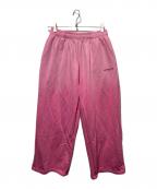 masonprinceメゾンプリンス）の古着「スウェットパンツ」｜ピンク