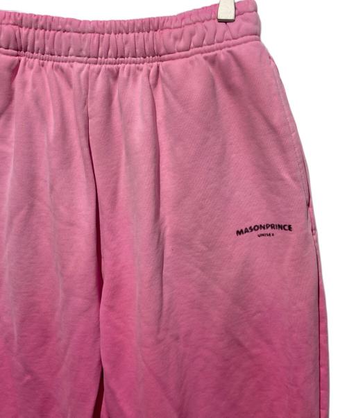 masonprince（メゾンプリンス）MASONPRINCE (メゾンプリンス) スウェットパンツ ピンク サイズ:1の古着・服飾アイテム