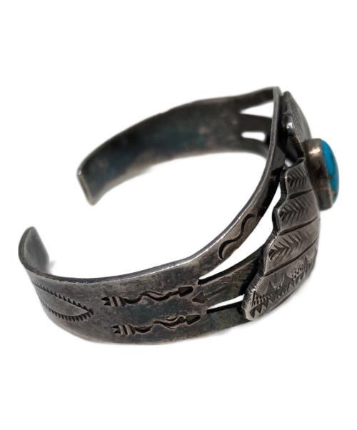 USED（ユーズド）USED (ユーズド) ターコイズバングル シルバーの古着・服飾アイテム