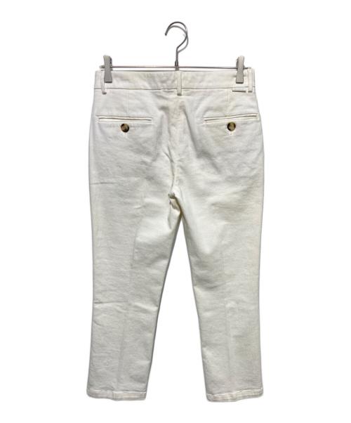 MONCLER（モンクレール）MONCLER (モンクレール) デニムパンツ ホワイト サイズ:42の古着・服飾アイテム