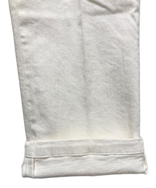 MONCLER（モンクレール）MONCLER (モンクレール) デニムパンツ ホワイト サイズ:42の古着・服飾アイテム