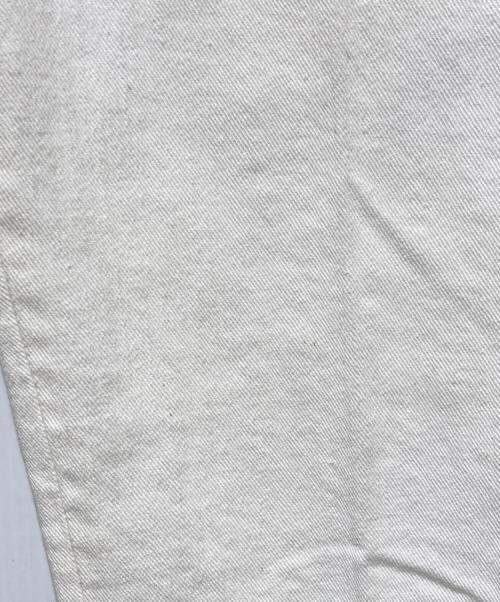 MONCLER（モンクレール）MONCLER (モンクレール) デニムパンツ ホワイト サイズ:42の古着・服飾アイテム