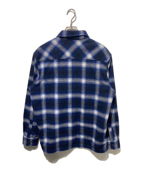 Carhartt WIP（カーハート ワークインプログレス）CARHARTT WIP (カーハート ワークインプログレス) L/S HALLECK  SHIRT ネイビー サイズ:Mの古着・服飾アイテム