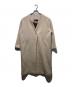 IENA（イエナ）の古着「MANTECO ノーカラーコート」｜ベージュ
