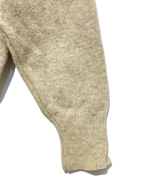 Yves Saint Laurent（イヴサンローラン）Yves Saint Laurent (イヴサンローラン) タートルネックニット ベージュ サイズ:Lの古着・服飾アイテム