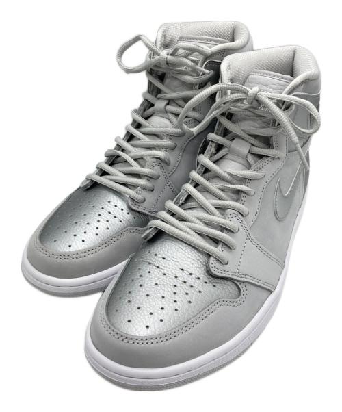 NIKE（ナイキ）NIKE (ナイキ) ハイカットスニーカー グレー サイズ:27.5cmの古着・服飾アイテム