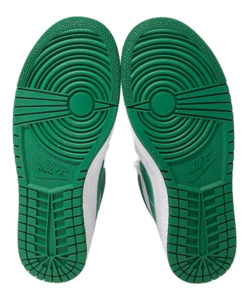 NIKE（ナイキ）NIKE (ナイキ) ハイカットスニーカー ホワイト×グリーン サイズ:27.5の古着・服飾アイテム