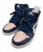 NIKEナイキ）の古着「ハイカットスニーカー」｜ピンク