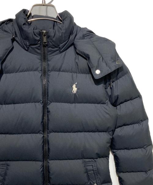 POLO RALPH LAUREN（ポロ・ラルフローレン）POLO RALPH LAUREN (ポロ・ラルフローレン) ダウンコート ブラック サイズ:XSの古着・服飾アイテム