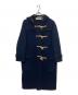 GLOVER ALL（グローバーオール）の古着「イングランド製ダッフルコート」｜ネイビー
