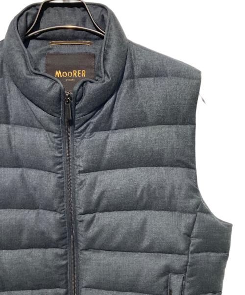 MOORER（ムーレー）MOORER (ムーレー) ダウンベスト グレー サイズ:44の古着・服飾アイテム