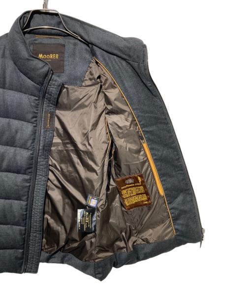 MOORER（ムーレー）MOORER (ムーレー) ダウンベスト グレー サイズ:44の古着・服飾アイテム