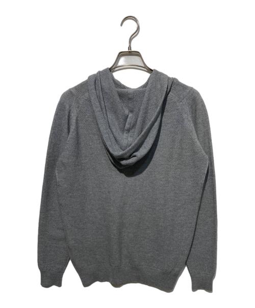 JOHN SMEDLEY（ジョンスメドレー）JOHN SMEDLEY (ジョンスメドレー) ウールプルオーバーパーカー グレー サイズ:Ｌの古着・服飾アイテム