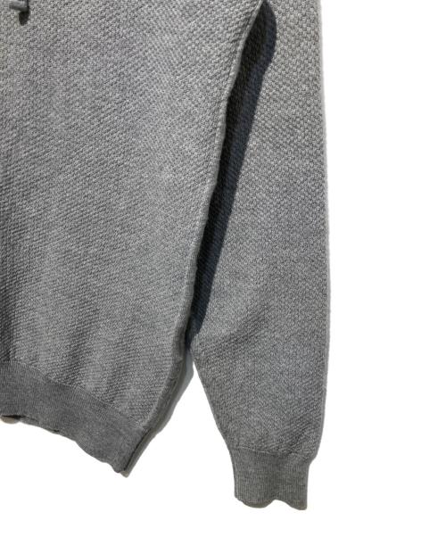 JOHN SMEDLEY（ジョンスメドレー）JOHN SMEDLEY (ジョンスメドレー) ウールプルオーバーパーカー グレー サイズ:Ｌの古着・服飾アイテム